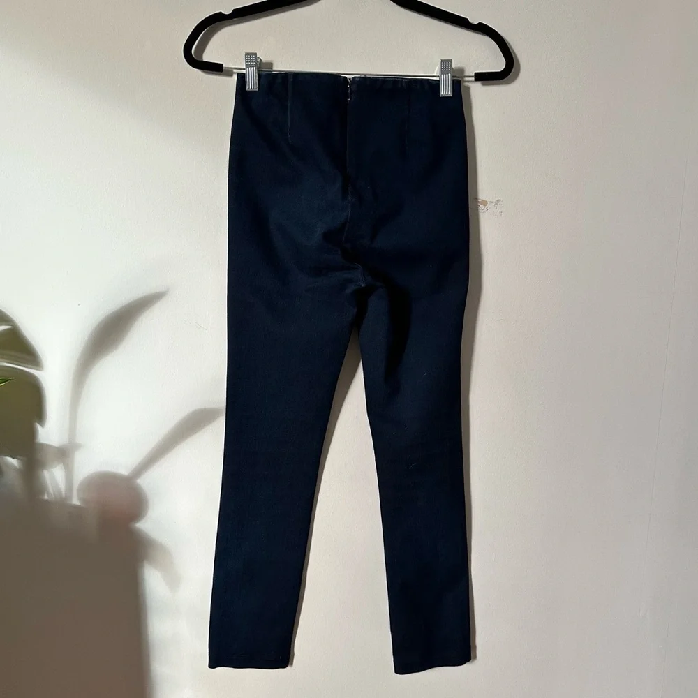 Rag & Bone Georgie Indigo Tailored Pants Slim Trouser Size 2